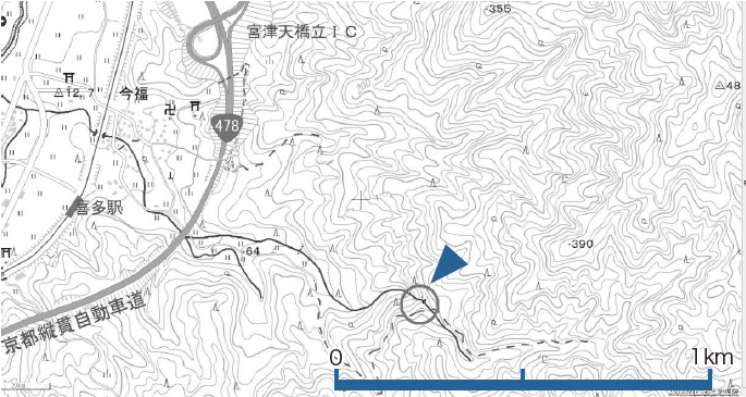 2.5万分の2 宮津