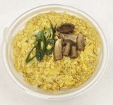 丹波しめじと玉子あんのおうどん