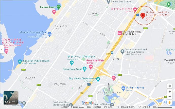 ドバイ地図その3