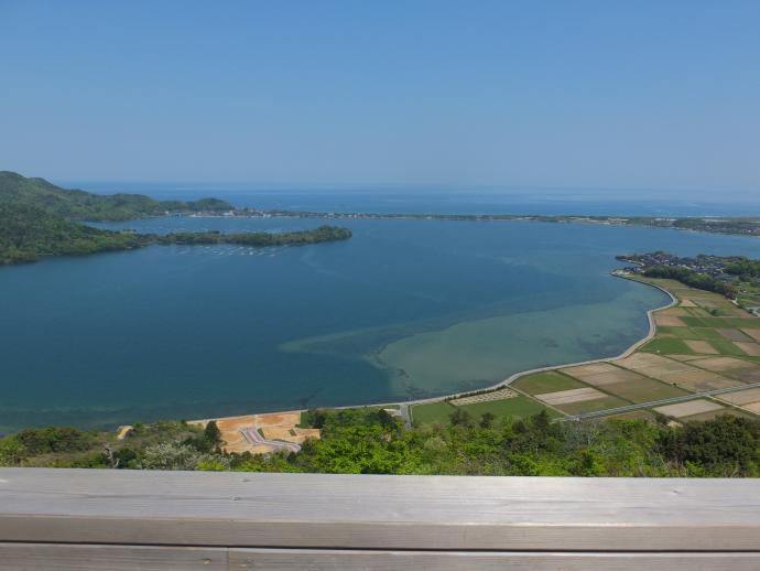 兜山山頂から